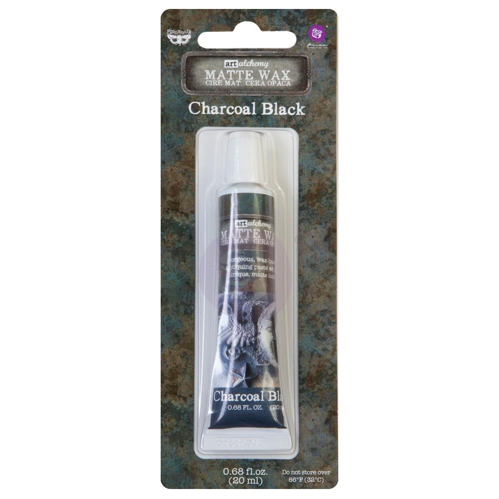 Finnabair Art Alchemy Matte Wax - Charcoal Black