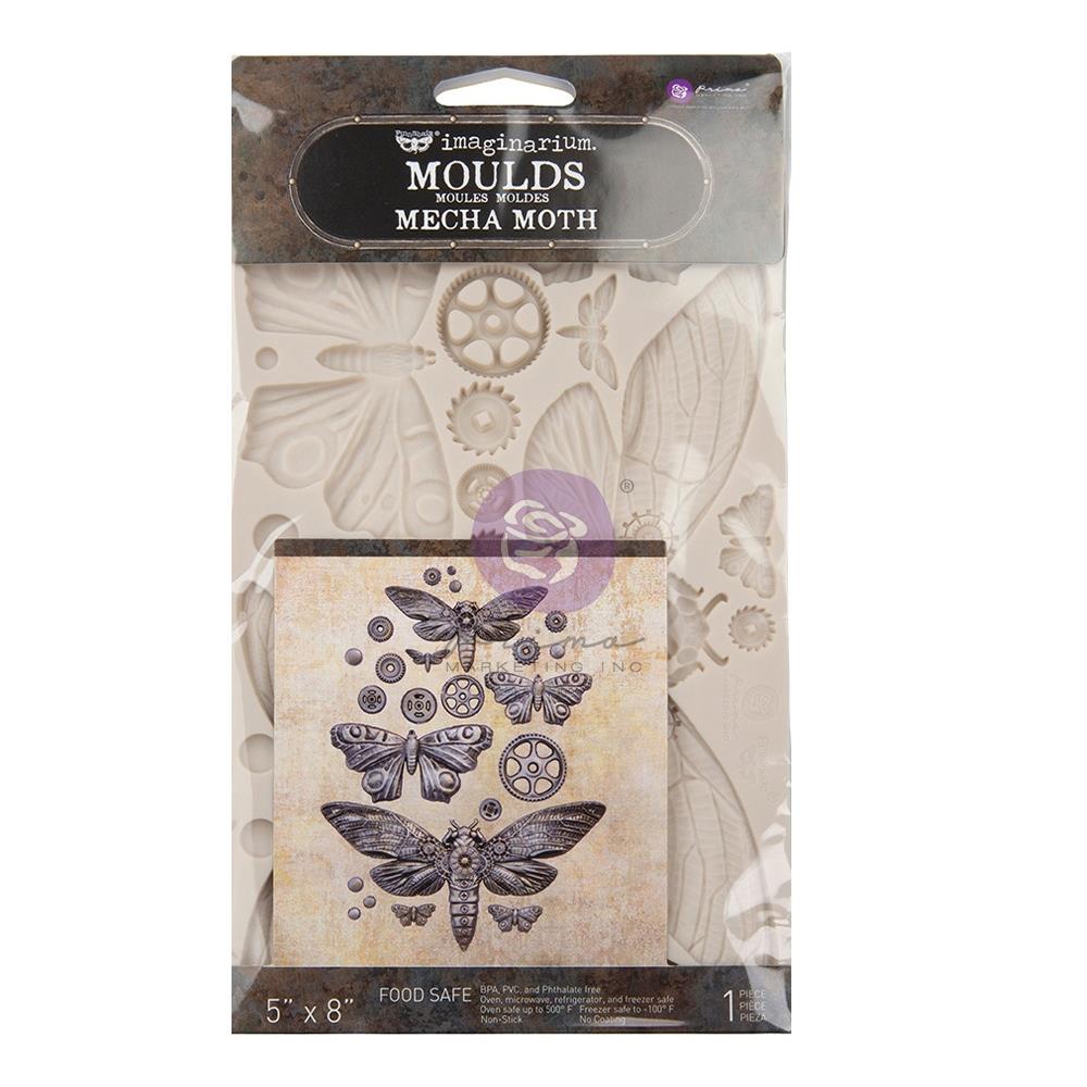 Prima - Finnabair Decor Moulds 5" x 8" - Mecha Moth