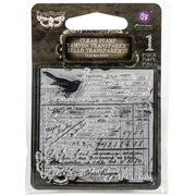 Prima Cling Mount Stamp - Old Receipt