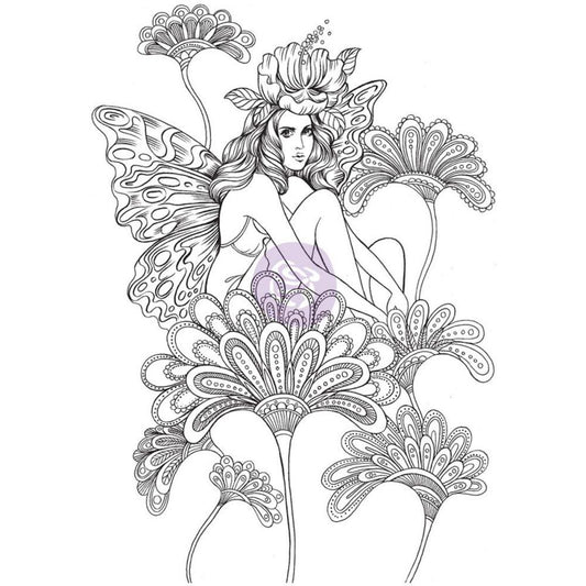 Prima Princesses Cling Stamps - Anastasia