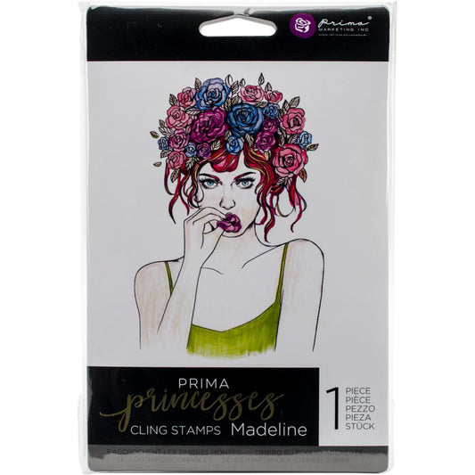 Prima Princesses Cling Stamps - Madeline