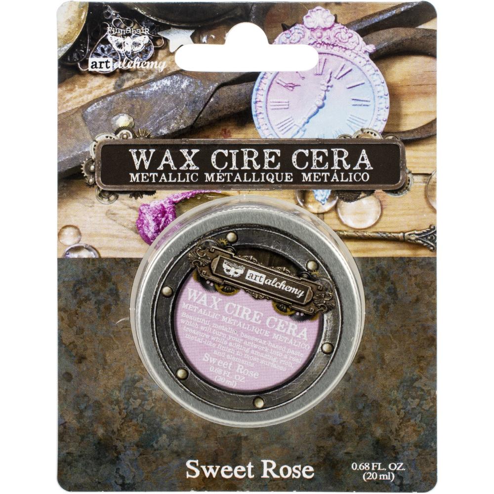Finnabair Art Alchemy Metallique Wax  - Prima - Sweet Rose