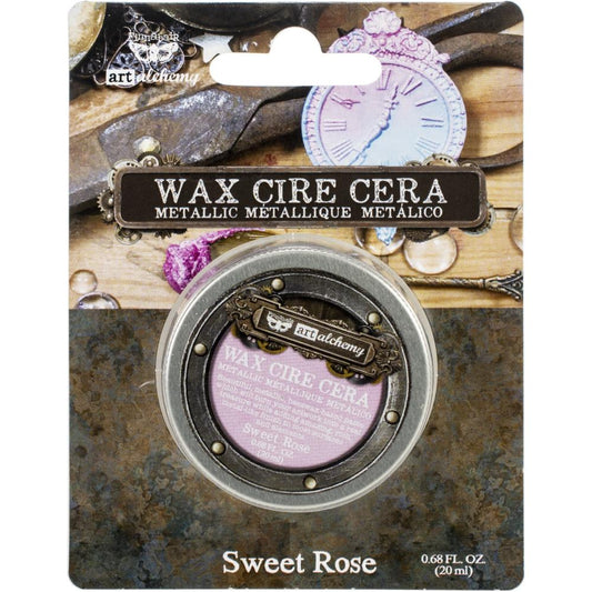 Finnabair Art Alchemy Metallique Wax  - Prima - Sweet Rose