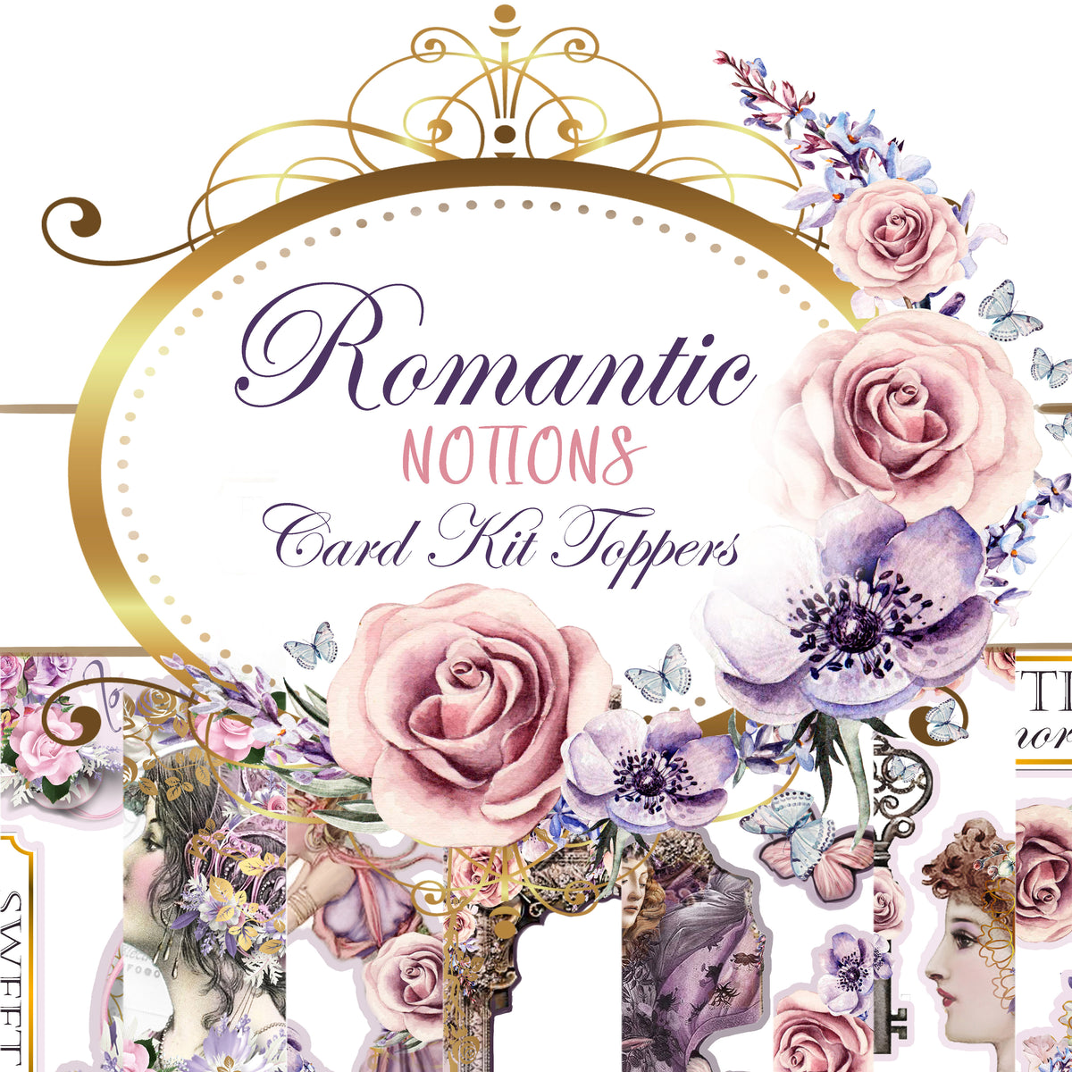 Romantic Notions - Digital Journal Kit - Bundle Pack