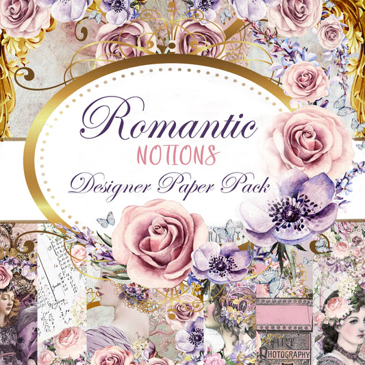 Romantic Notions - Digital Journal Kit - Bundle Pack