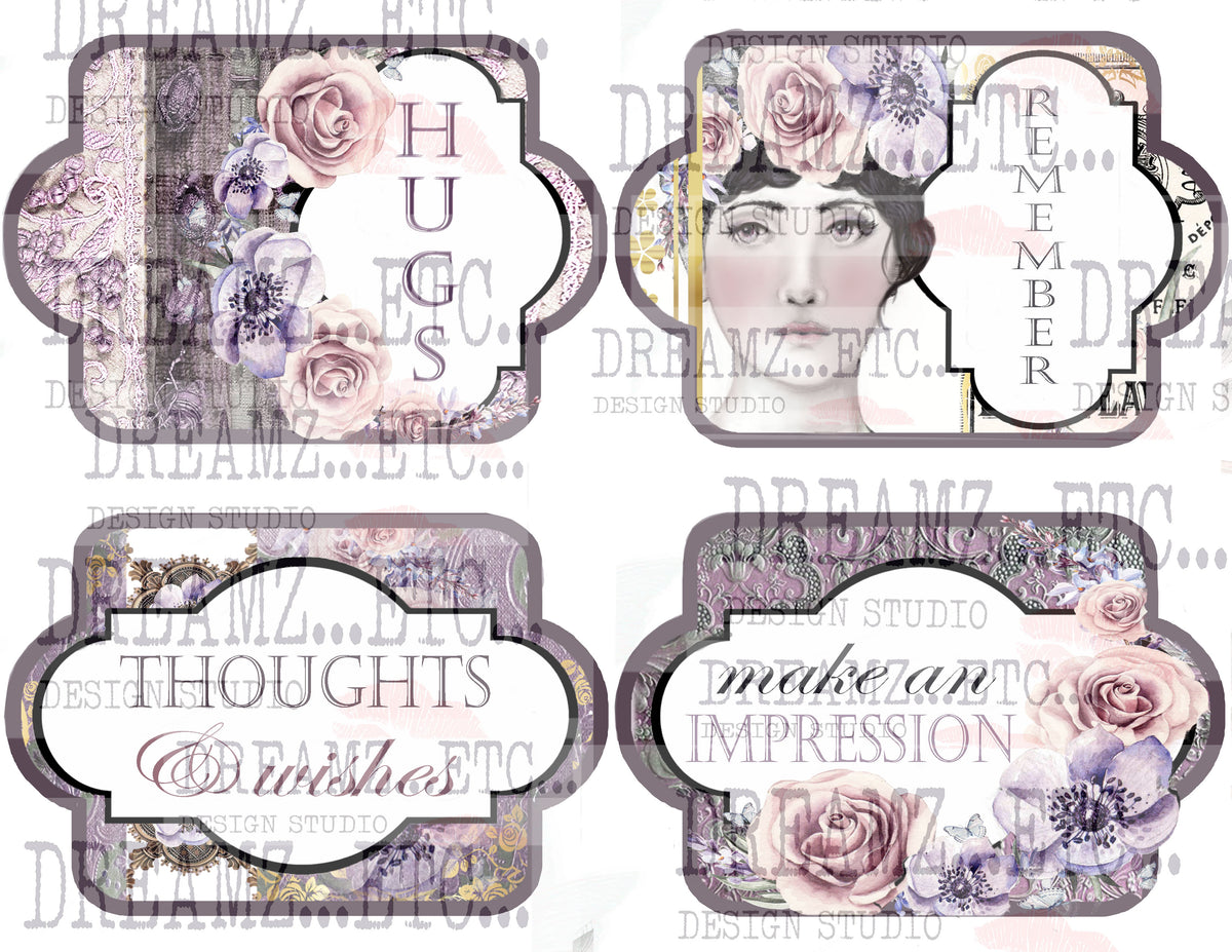 Romantic Notions - Digital Journal Kit - Bundle Pack