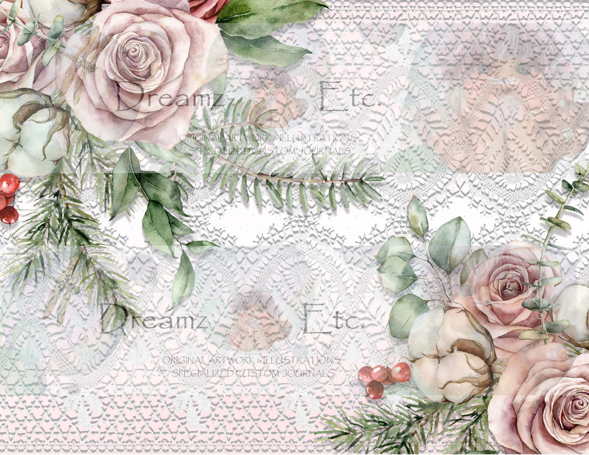RUSTIC WINTER - Digital Journal Kit - Bundle Pack