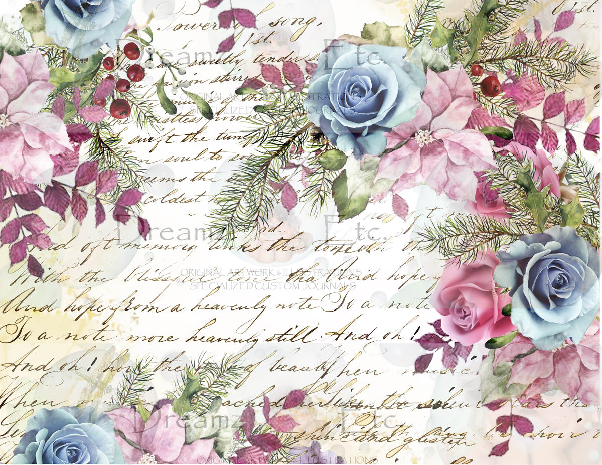 RUSTIC WINTER - Digital Journal Kit - Bundle Pack