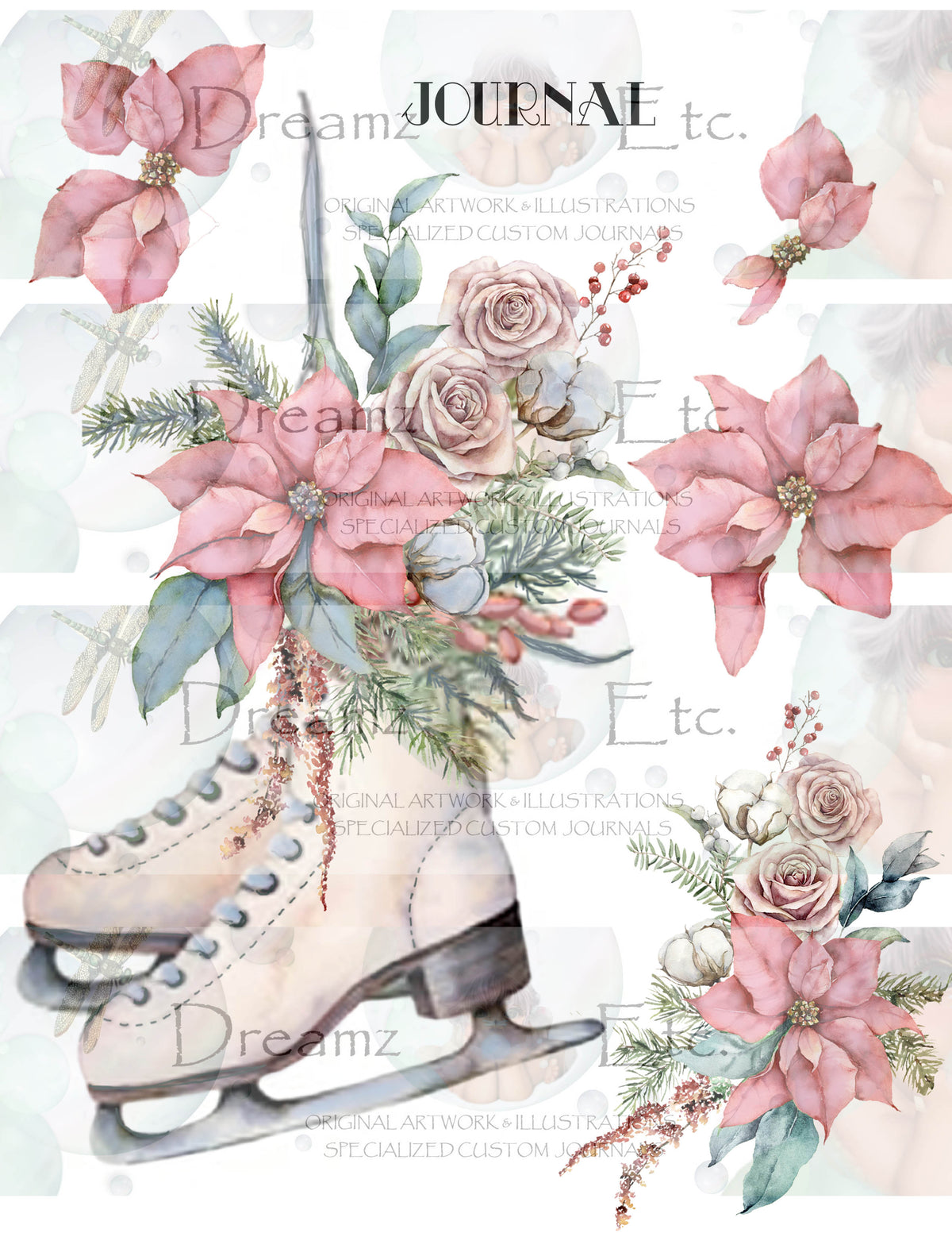 RUSTIC WINTER - Digital Journal Kit - Bundle Pack