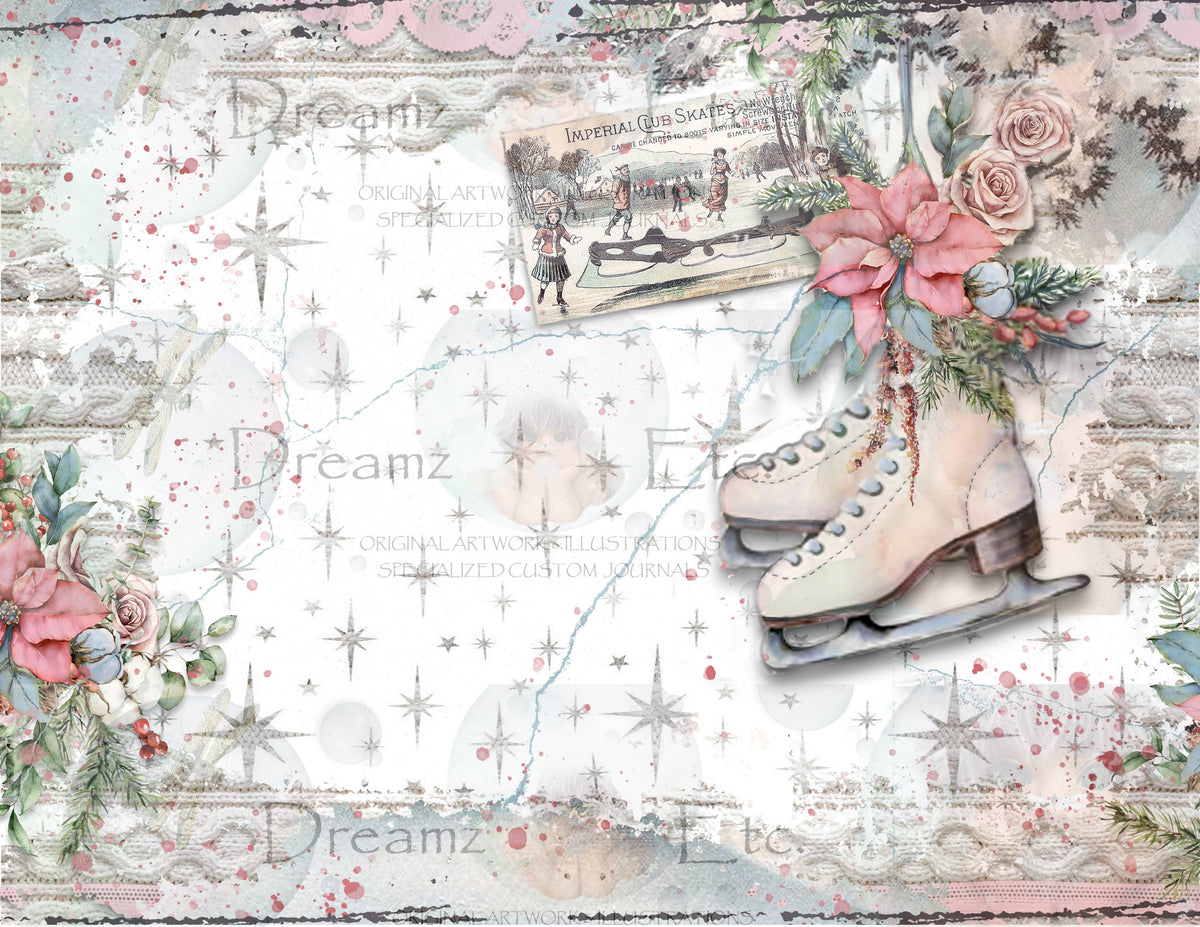 RUSTIC WINTER - Digital Journal Kit - Bundle Pack