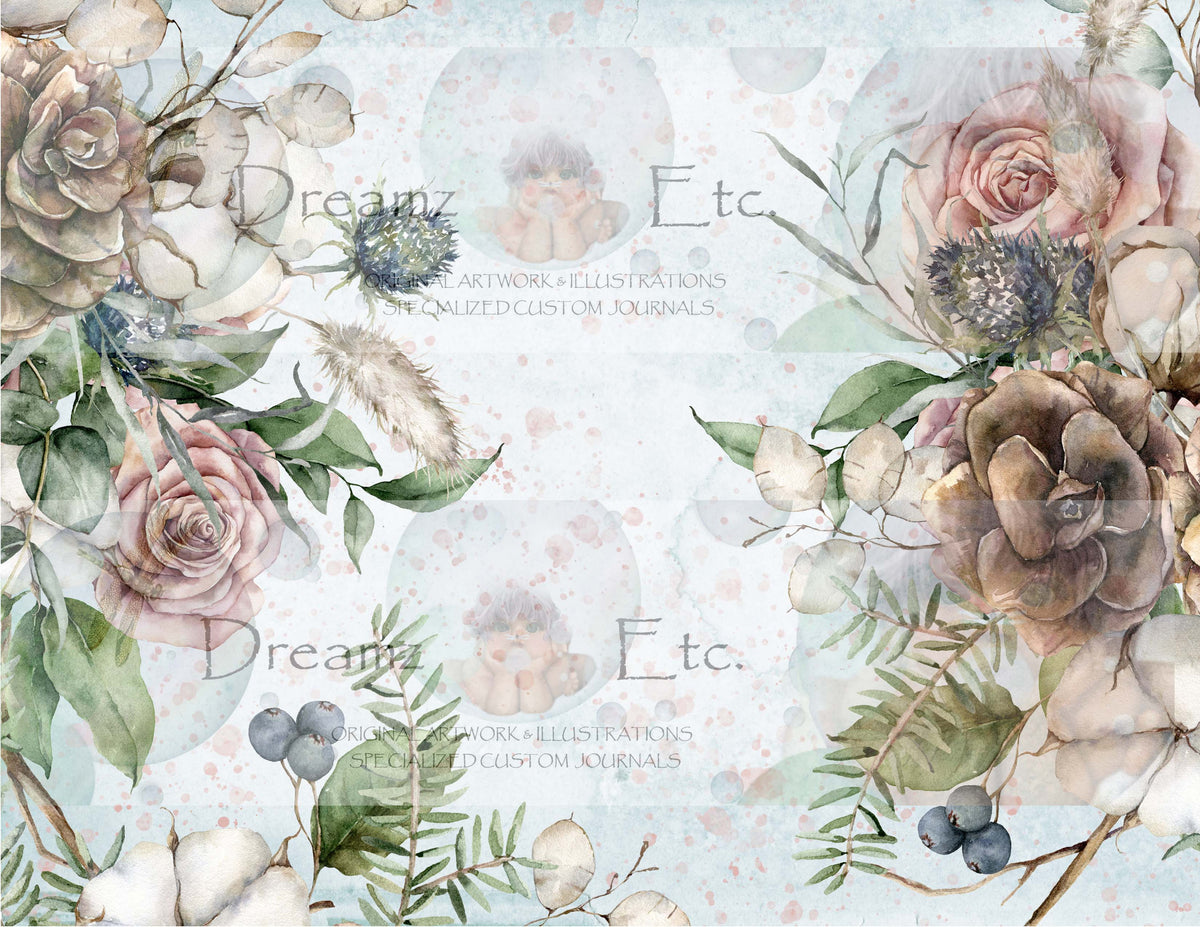 RUSTIC WINTER - Digital Journal Kit - Bundle Pack