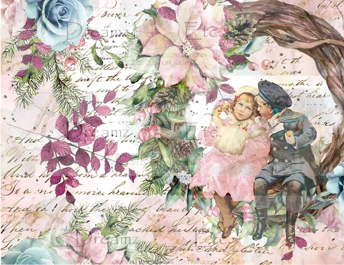 RUSTIC WINTER - Digital Journal Kit - Bundle Pack