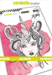 Carabelle Studio Cling Stamp A5 (Larger Size) - "Legend of Mermaid" - Jen Bishop *
