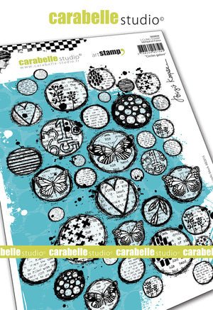 Carabelle Studio - "Cling Stamp A5 : "Circles Galore" by Birgit Koopsen