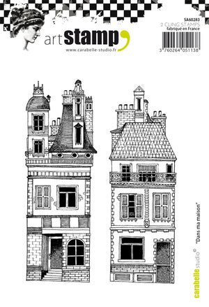 Carabelle Studio - "Cling Stamp A6 : Dans ma Maison