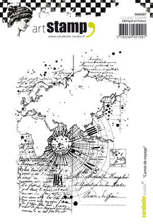 Carabelle Studio - "Cling Stamp A6 : Carnet de Voyage" *