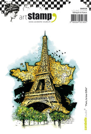 Carabelle Studio - Cling Stamp A6 : "Paris, la tour Eiffel"