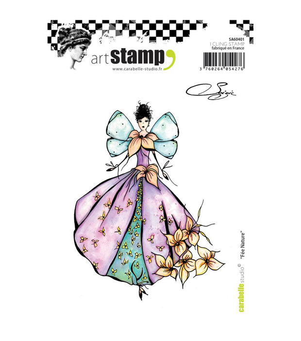 Carabelle Studio - "Cling Stamp A6 - Natural Fairy" by Soizic