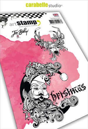 Carabelle Studio Cling Stamp A6 - "Christmas" - Jen Bishop *