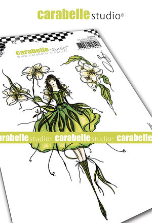 Carabelle Studio - Cling Stamp A6 : "La fée Seringa" by Soizic *