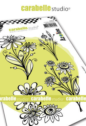 Carabelle Studio - "Cling Stamp A6 :  "Bouquet du Matin" by Azoline