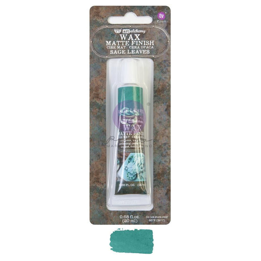 Finnabair Art Alchemy Matte Wax - Sage Leaves