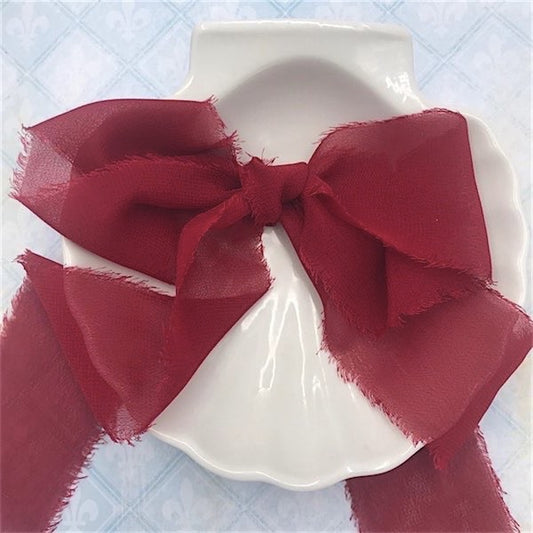 YULETIDE - Silk - SHIPPING NOW! - SCARLET - BACK ORDERED! ETA 10-31-21