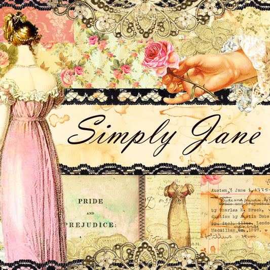 Simply Jane - Digital Paper Collection (10 Designs/Papers)