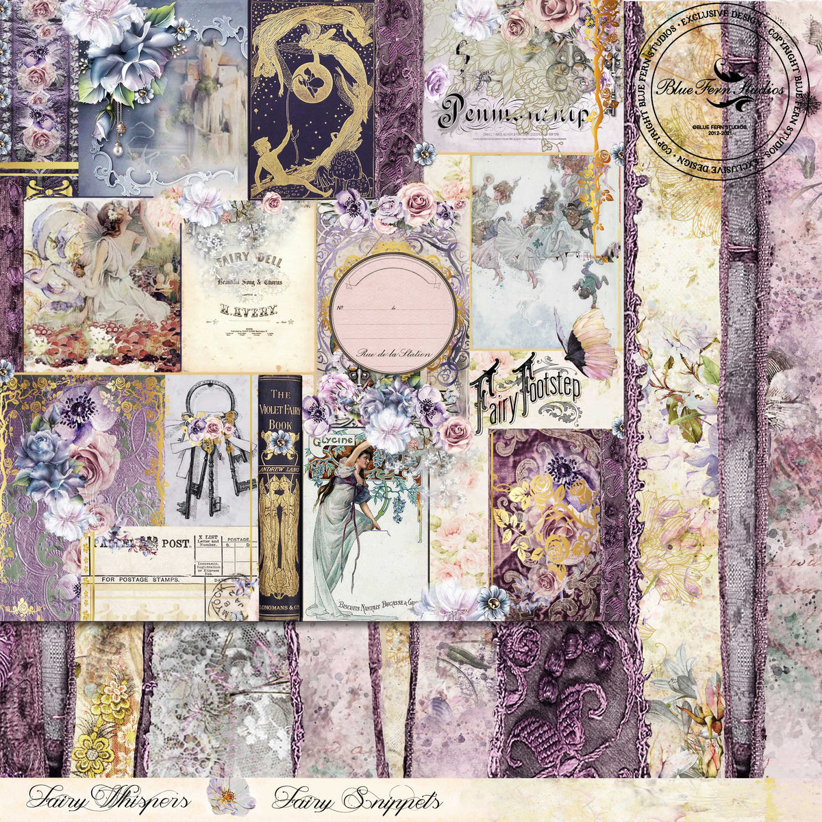 Fairy Whispers 12x12 Paper Pack - NOW SHIPPING
