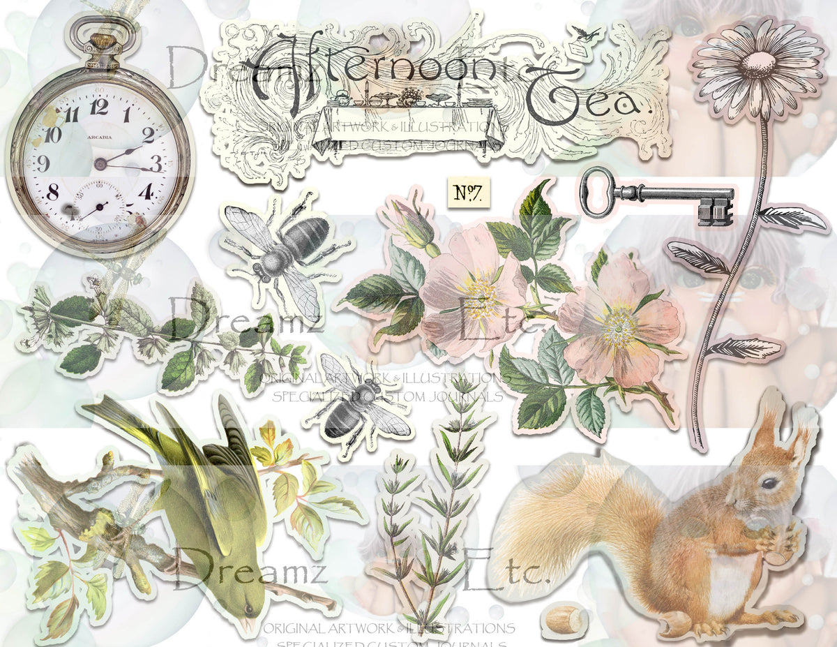 Springfield - PART2 - Journal Paper Pack - Digital - 10 SHEETS