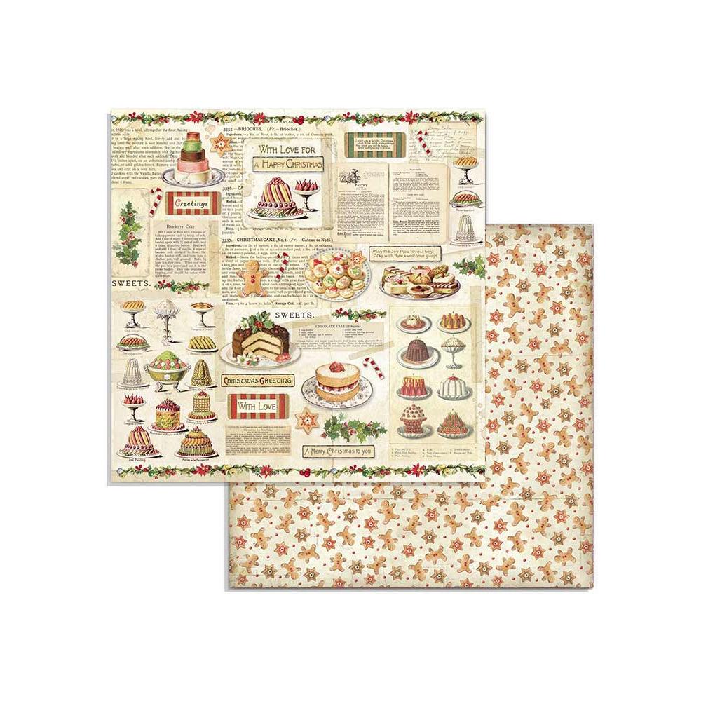 Stamperia Classic Christmas Paper Pack 8x8