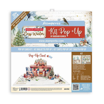 Stamperia Cozy Christmas 3D Popup Kit