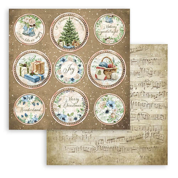 Stamperia Cozy Winter Paper Pack 8x8