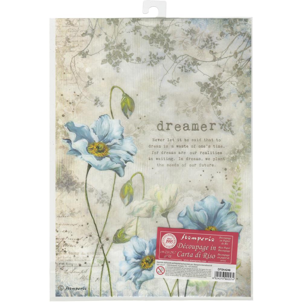 Stamperia Dreamer Rice Paper Pack - NEW