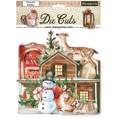 Stamperia Home for the Holidays Die Cuts