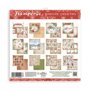 Stamperia Double-Sided Paper Pad 6"X6" 10/Pkg - Home for the Holidays