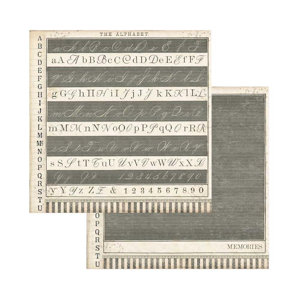 Stamperia 8 X 8 Paper Pack - Calligraphy