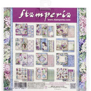 Stamperia 8 X 8 Paper Pack - Hortensia