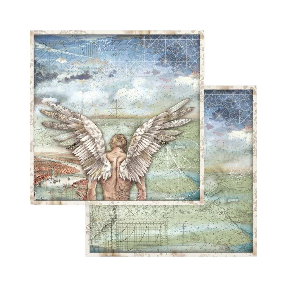 Stamperia 8 X 8 Paper Pack - Sir Vagabond