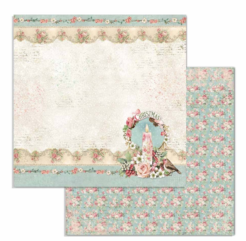 Stamperia 12x12 Paper Pack - Pink Christmas
