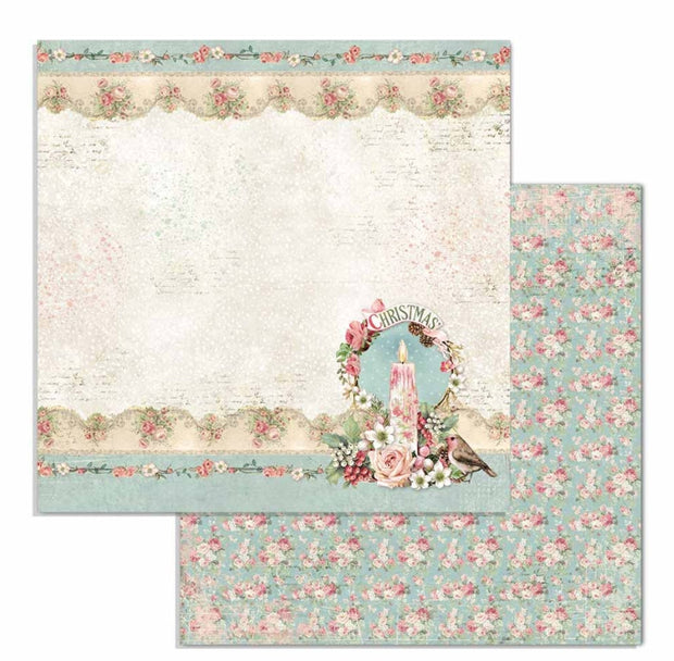 Stamperia 8x8 Paper Pack - Pink Christmas