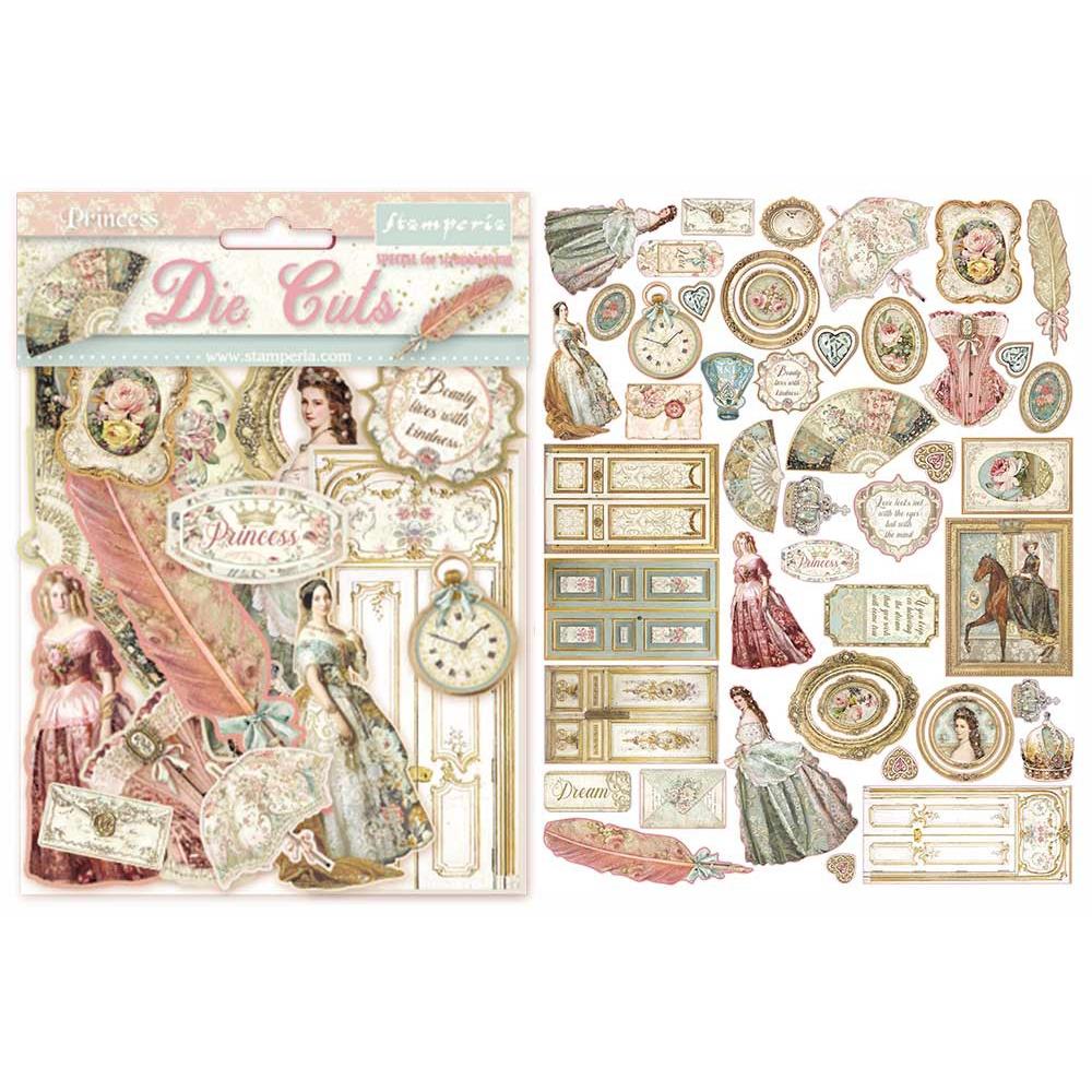 Stamperia Die Cuts - Princess