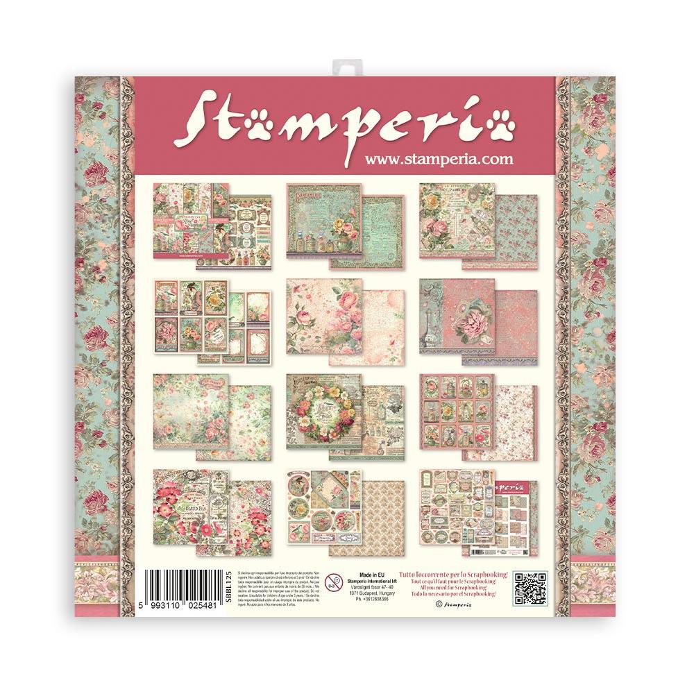 Stamperia Rose Parfum 12x12 Paper Pad