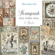 Stamperia Steampunk Rice Paper Pack - NEW