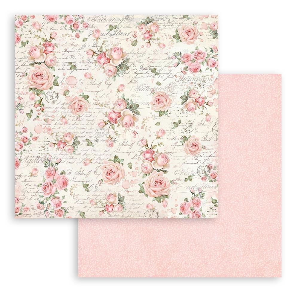 Stamperia Double-Sided Paper Pad 8"X8" - Backgrounds