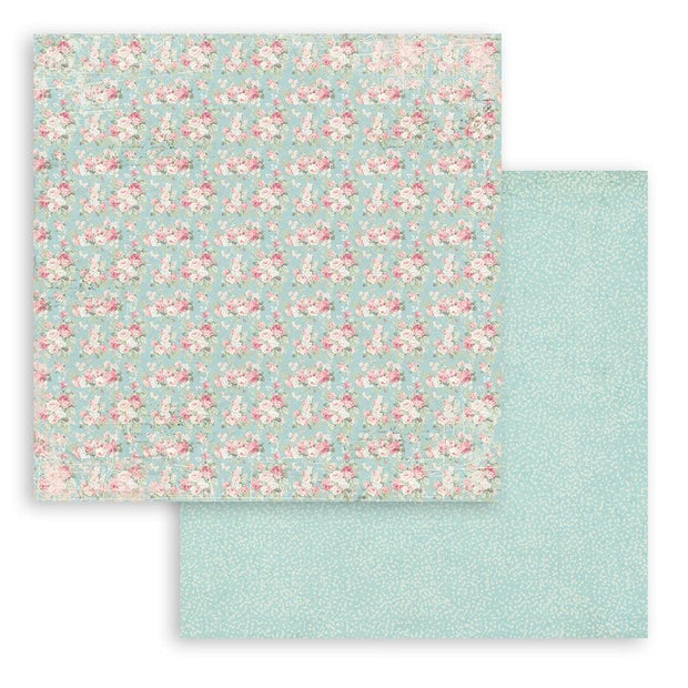 Stamperia Double-Sided Paper Pad 12"X12" - Sweet Winter Backgrounds