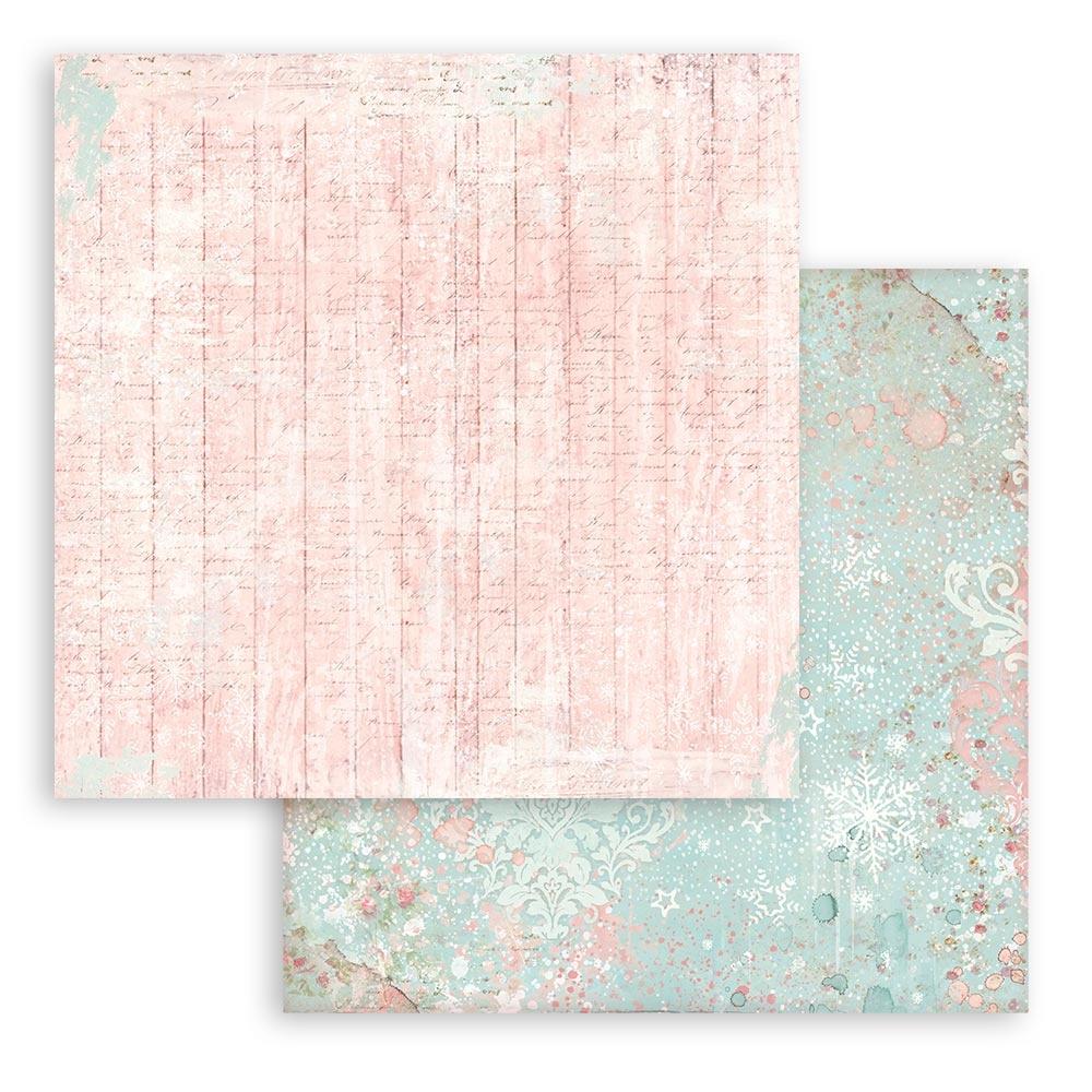 Stamperia Double-Sided Paper Pad 12"X12" - Sweet Winter Backgrounds