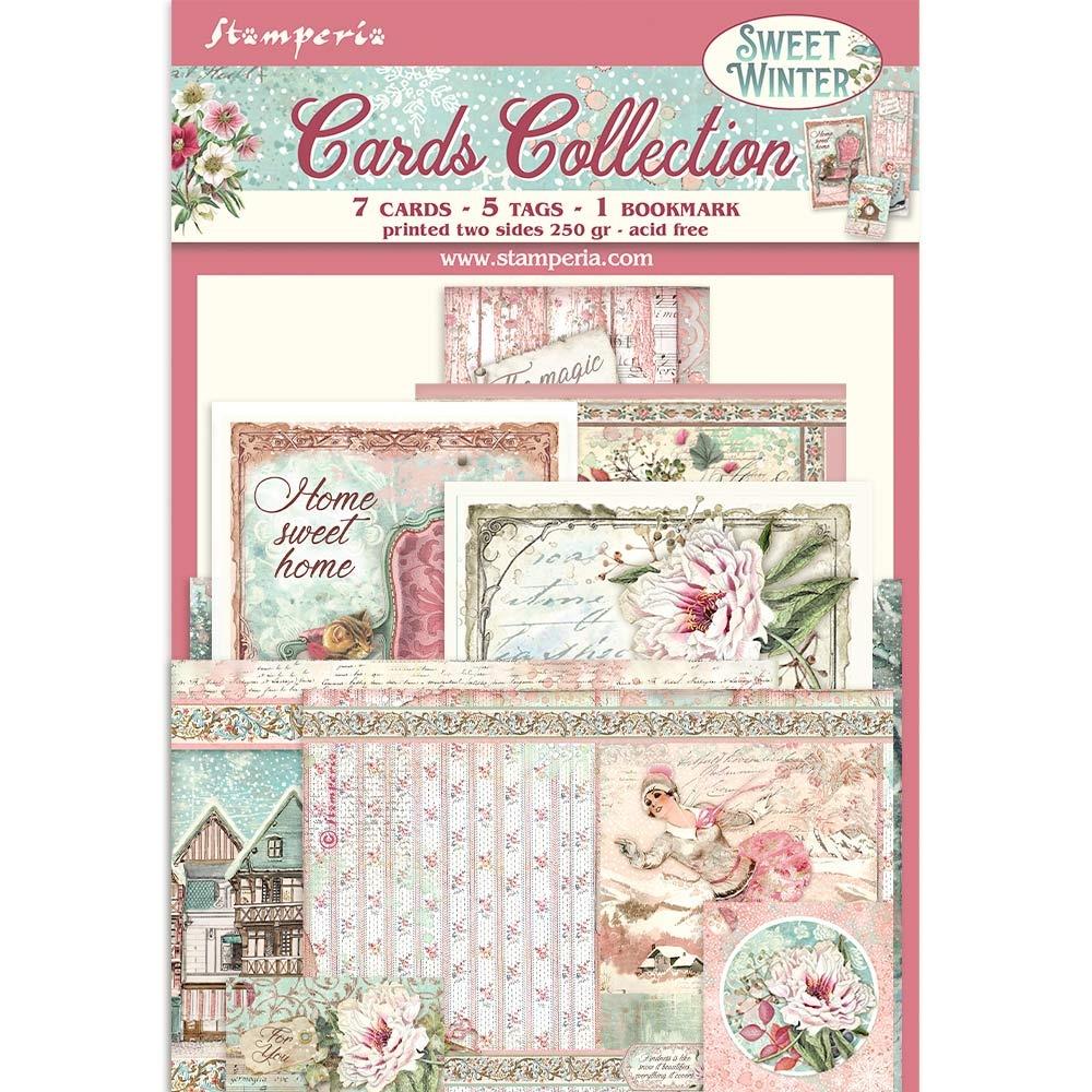 Stamperia Cards Collection Sweet Winter