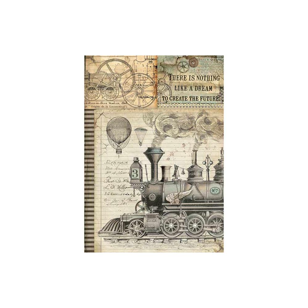 Stamperia Steampunk Rice Paper Pack - NEW