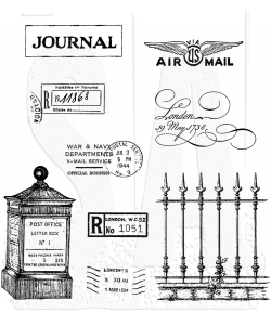 Tim Holtz - Stampers Anonymous - CLASSICS SCF 13 - STAMP SET